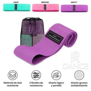 Bandas cerradas de tela para entrenamiento