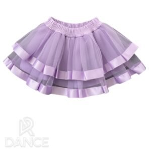 Tutu de dos capas con cinta ancha