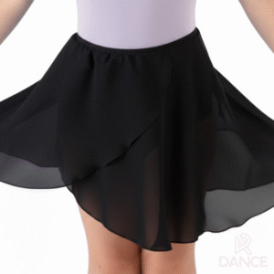 Falda de gasa cruzada