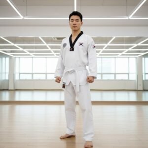 TRAJE DE TAEKWONDO NACIONAL - BLANCO